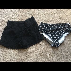 XL shorts and high waist bottoms
